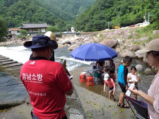 하동소방서, 2022년 119시민수상구조대원 모집