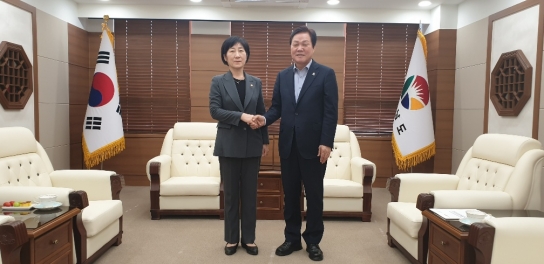 박완수 도지사, 환경부장관 만나 중동부경남 안전한 물 공급 논의