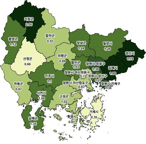 내 땅 값 올랐을까? 경남도, 2025년도 개별공시지가 평균 1.29% 상승